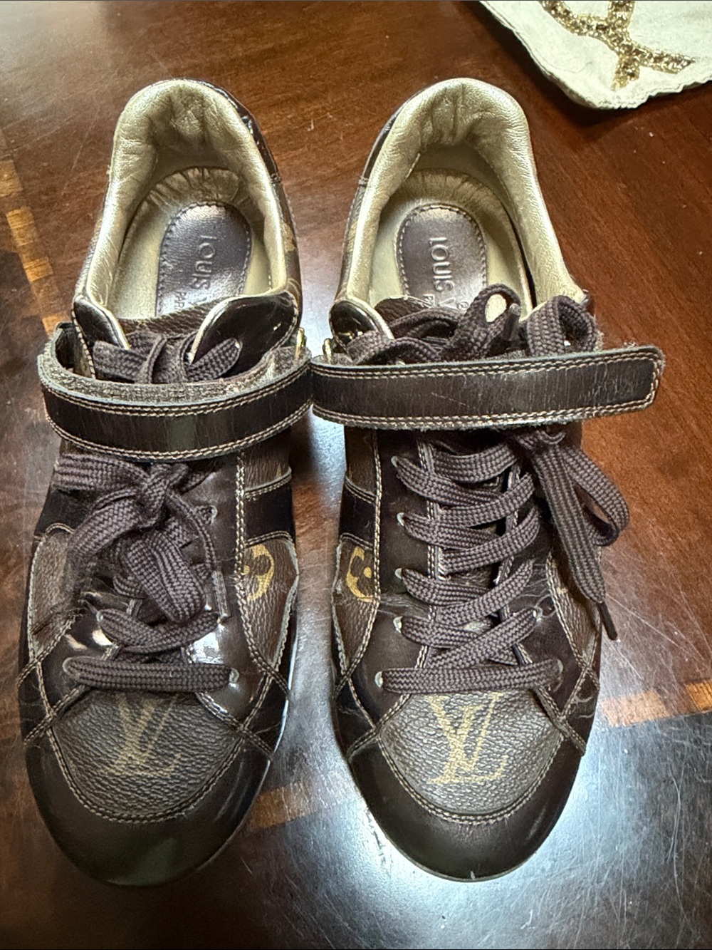 Louis Vuitton Dark Brown Monogram Sneaker